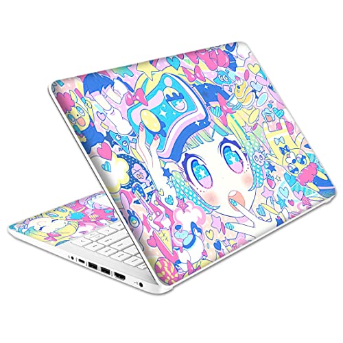 Laptop Skin - Kawaii Girl 14"