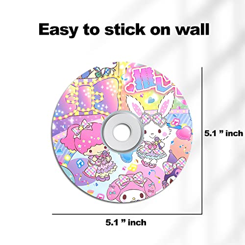CD Decor with Kawaii Wall Art Dimension