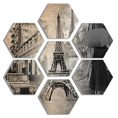 Posters Pack - Vintage Eiffel Tower Paris
