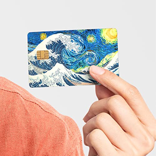 Card Skin Sticker - Starry Great Wave