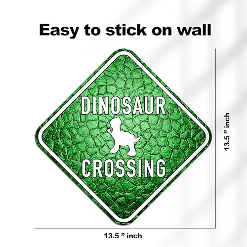 Sign Decor - Dinosaur Crossing