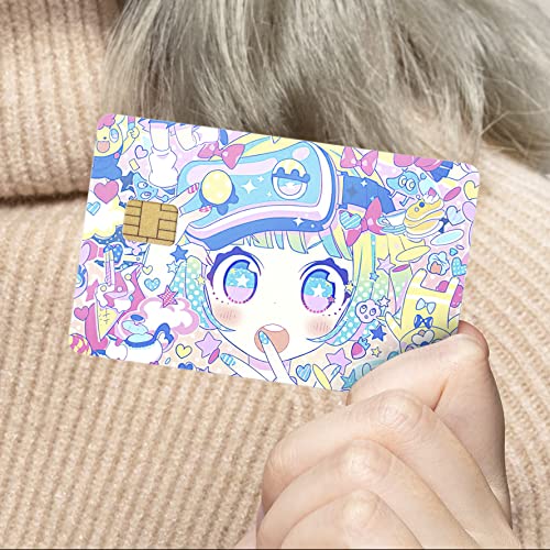 Card Skin Sticker - Kawaii Anime Girl