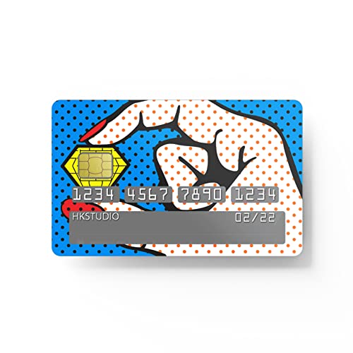 Card Skin Sticker - Pop Art Diamond