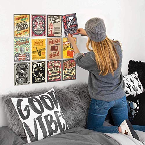 Posters Pack - Vintage Music Posters Decal