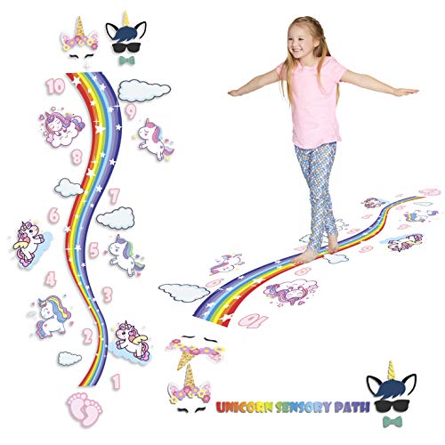 Learn & Play - Rainbow Shape Walk Path Sensory Path