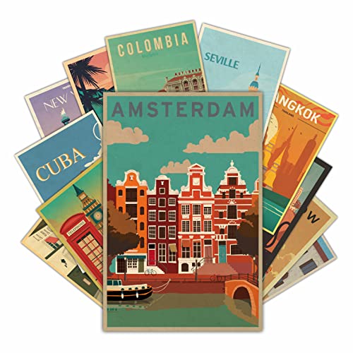 Posters Pack - Vintage Travel (V2)