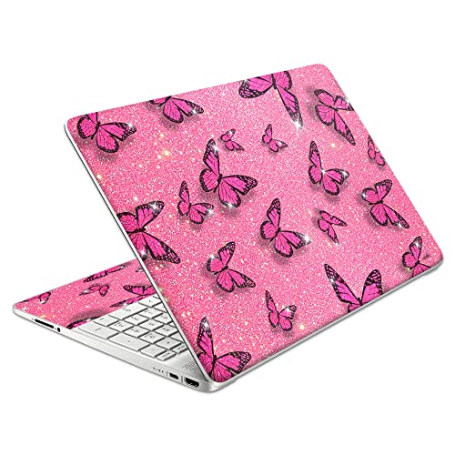 Laptop Skin - Glitter Butterfly 14"