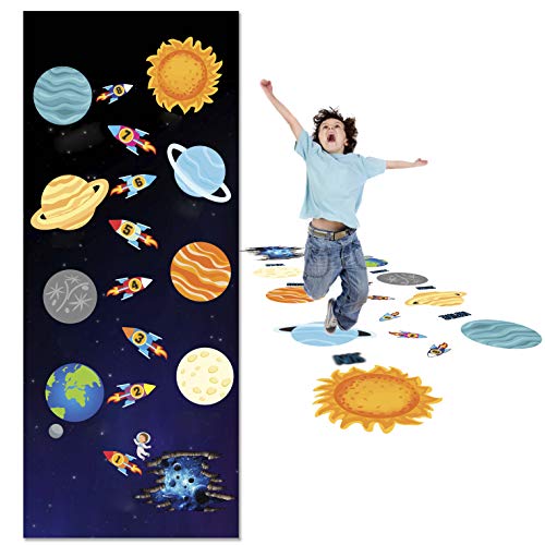 Learn & Play - Solar System Space Exploring Hopscotch Sensory Path