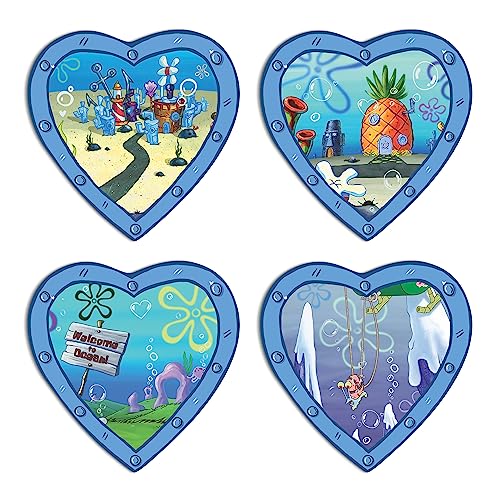 Posters Pack - Ocean Porthole Heart Shape
