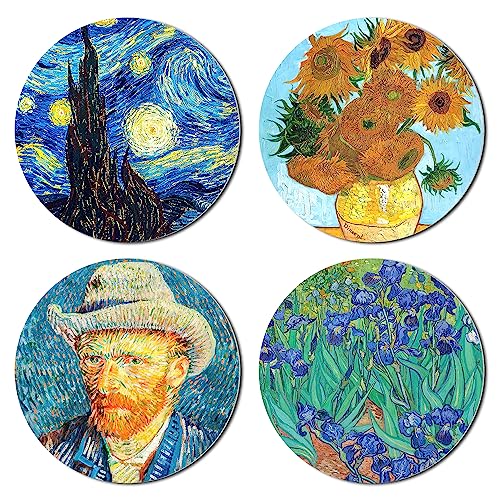 Posters Pack - Van Gogh Round Artwork