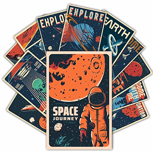 Posters Pack - Vintage Space Posters Decal